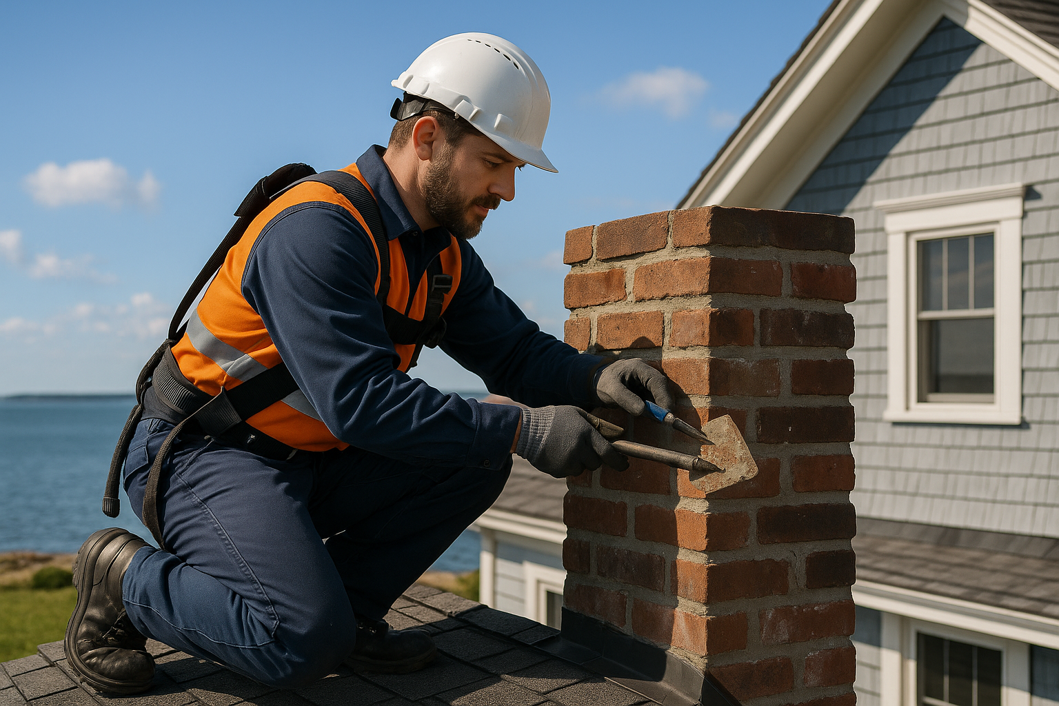 Chimney sweeping in Branford, CT